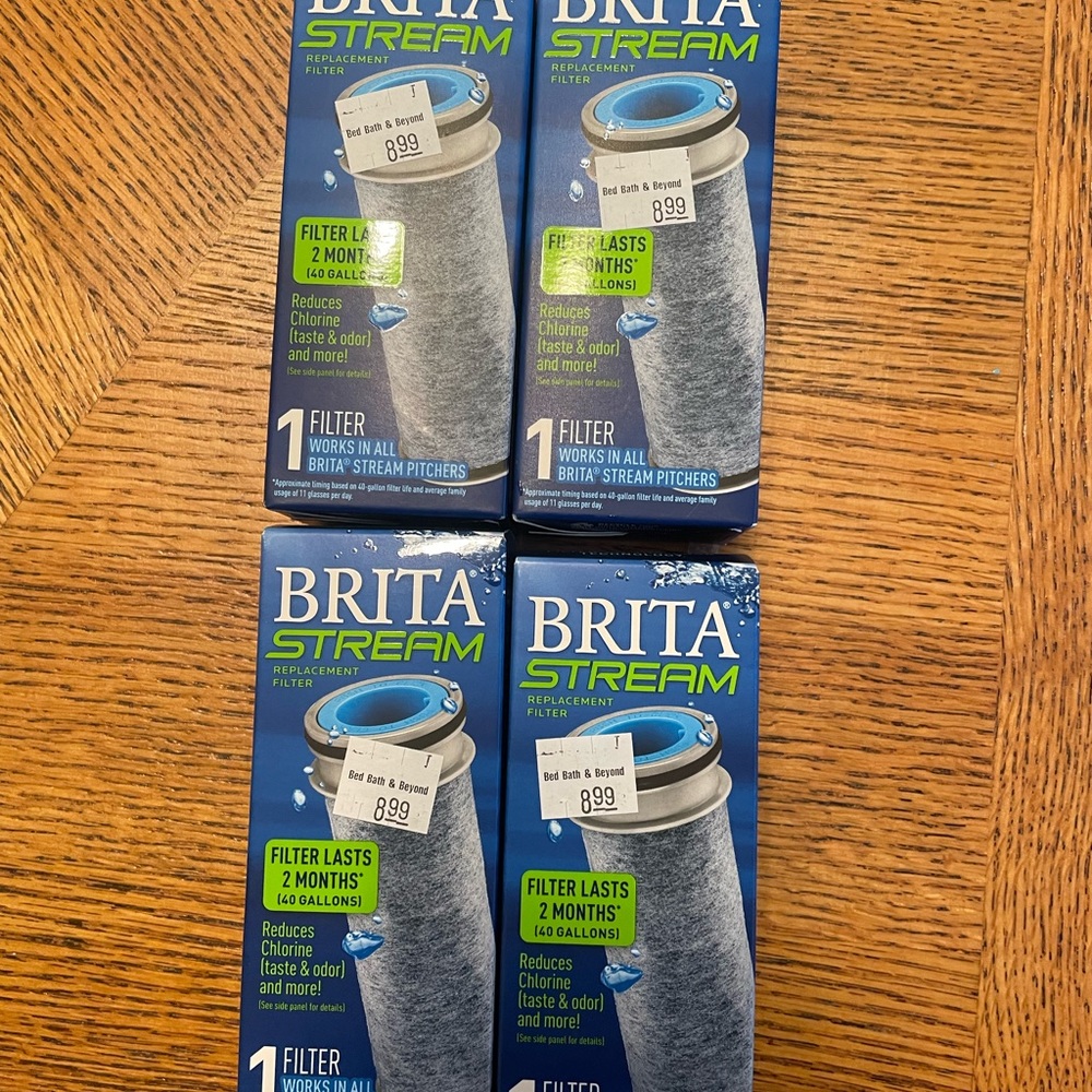 Brita Stream Water Filter System Replacements Bundle